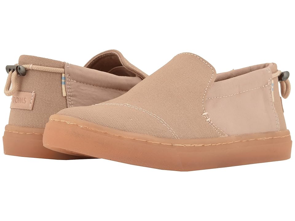

TOMS Kids Paxton (Little Kid/Big Kid) (Dark Blush Nylon/Textural Canvas) Boy's Shoes, Neutral