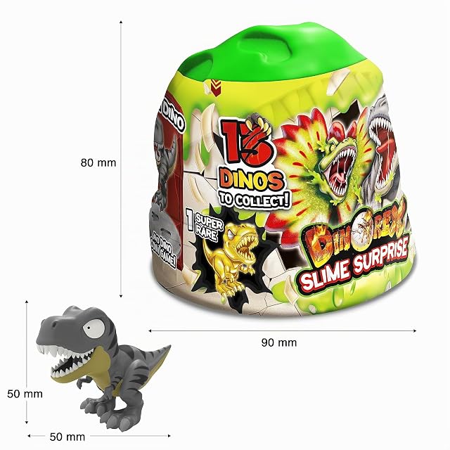 Foto 7 de 8 de Magic Slime - Cápsula Dinorex con Slime para Niños: Juguete de Dinosaurios con Figuras Coleccionables, Masa…