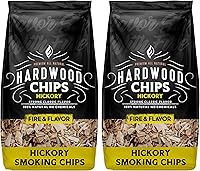 Vista 14 de Fire & Flavor Virutas de madera natural prémium para ahumador, astillas de madera para fumar, astillas de madera para ahumar, accesorios