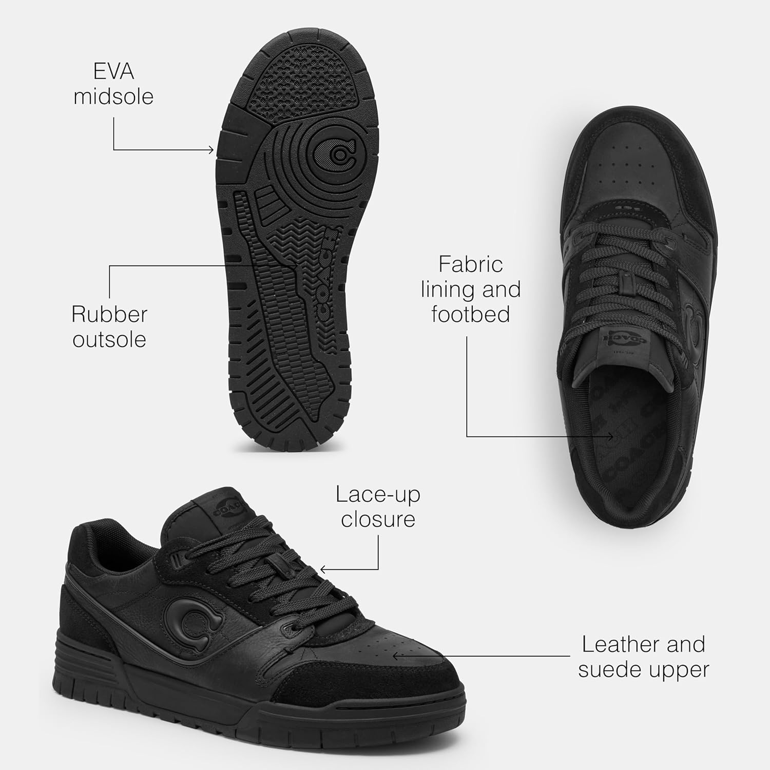 Coach Womens Soho Sneaker - Image 3