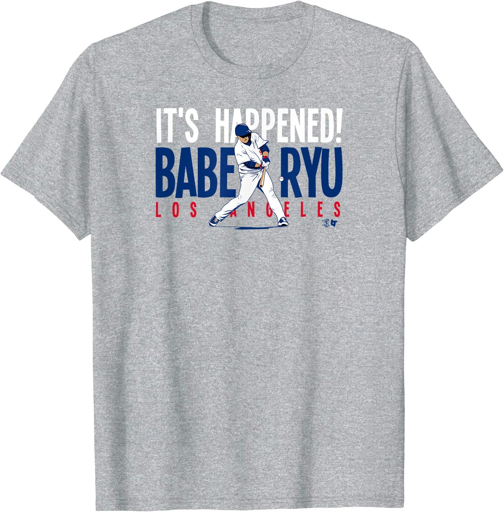 BreakingTOfficially Licensed Hyun-Jin Ryu - Babe Ryu T-Shirt