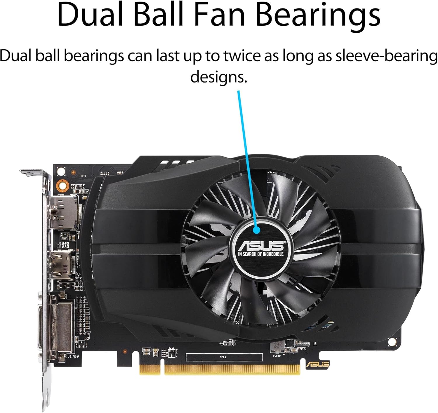 ASUS Phoenix AMD Radeon RX 550 Scheda Grafica, 4GB GDDR5, PCIe 3.0, HDMI, DisplayPort, DVI-D, Resistenza Alla Polvere IPX5, Ventole con Doppio Cuscinetto a Sfera, Tecnologia Auto-Extreme, Nero ASUS Phoenix AMD Radeon RX 550 Scheda Grafica, 4GB GDDR5, PCIe 3.0, HDMI, DisplayPort, DVI-D, Resistenza Alla Polvere IPX5, Ventole con Doppio Cuscinetto a Sfera, Tecnologia Auto-Extreme, Nero