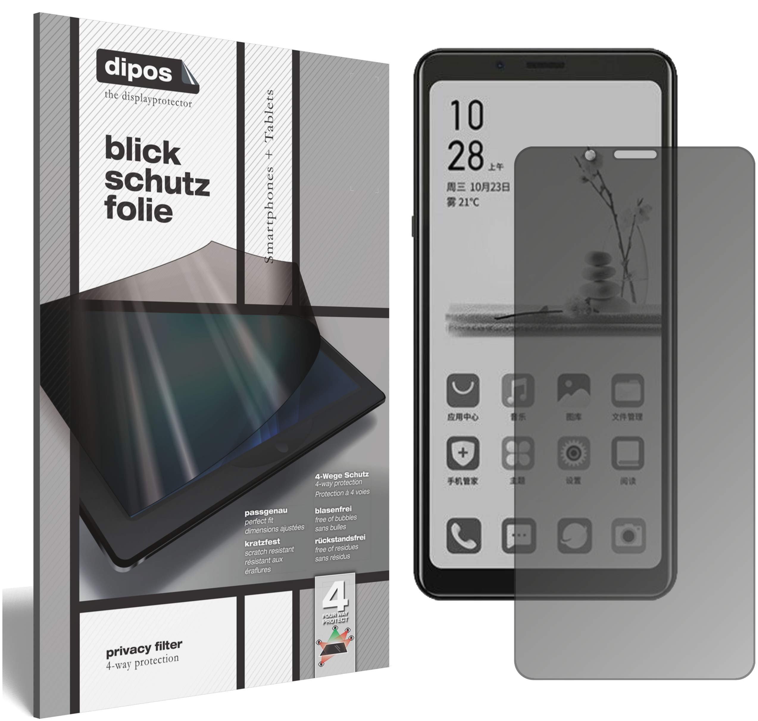 dipos - Pellicola Protettiva Compatibile Con Hisense A5 Protezione
