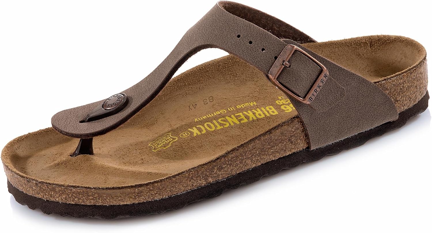 Birkenstock Sandália feminina GIzeh tanga Mocha, 38 M EU/7-7,5 B(M
