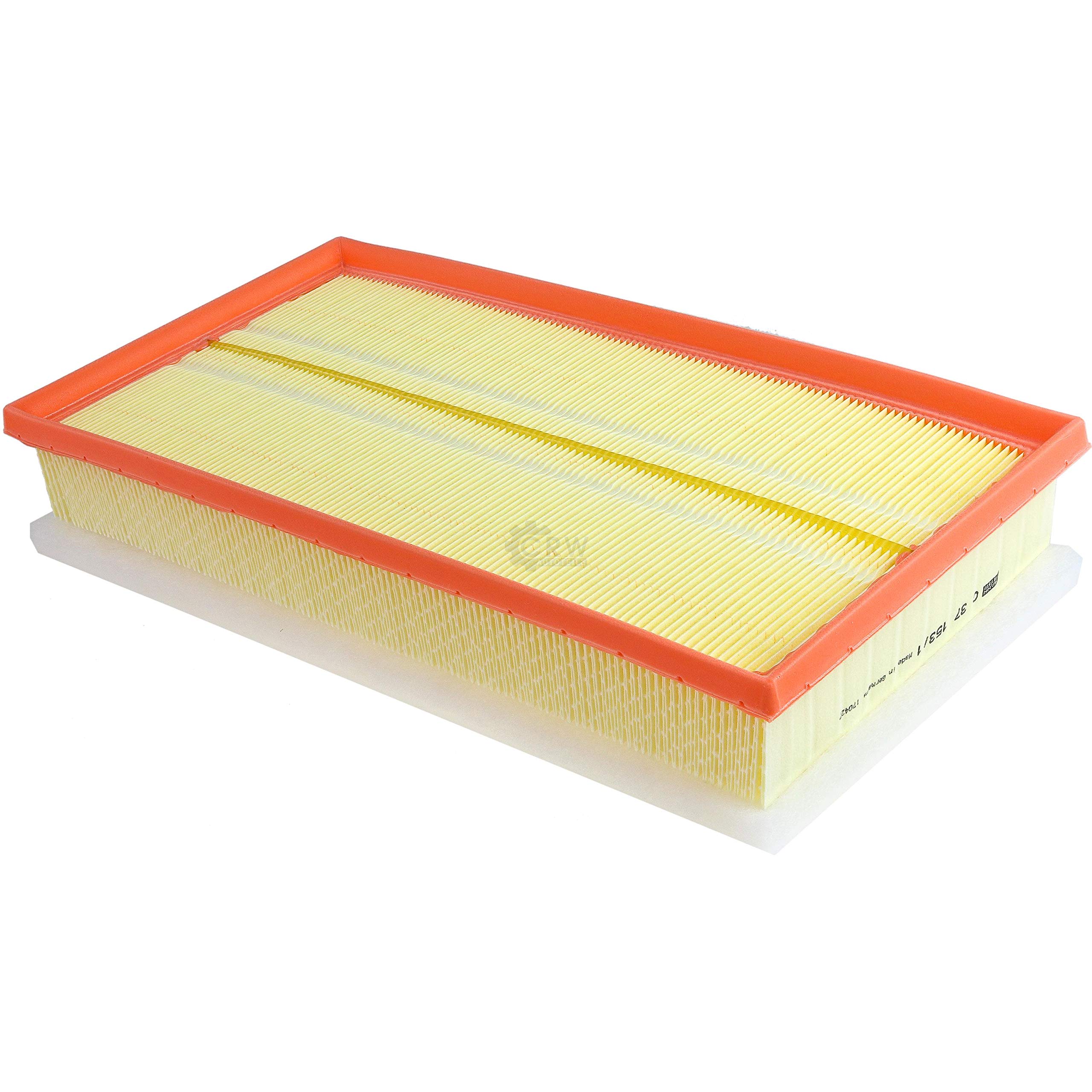 Paquete de inspección Kit de mantenimiento de filtros con filtro de aceite W 719/30, filtro de aire C 37 153/1, filtro de combustible WK 730/1, filtro de habitáculo CU 2882, tornillo de