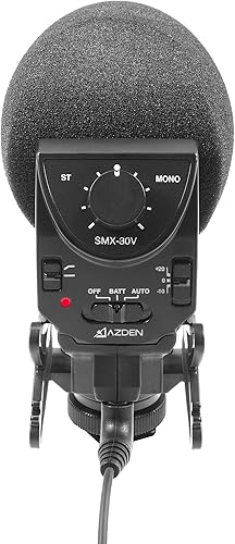 Miniatura 4 de AZDEN SMX-30V Estéreo/Mono Micrófono de Video Mezclable