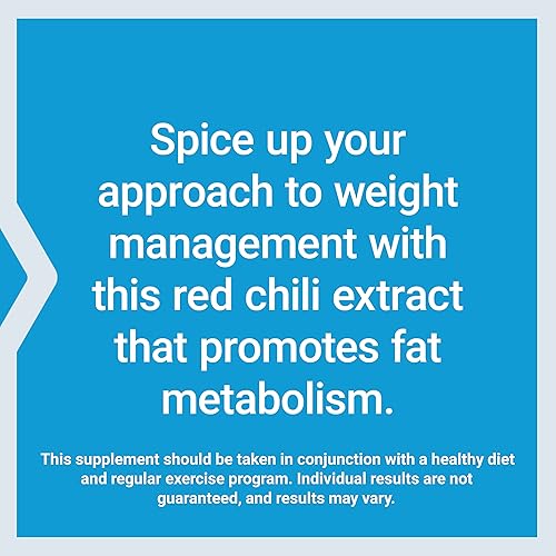 Miniatura 6 de Life Extension Control térmico de peso - Fomenta la quema de grasa, pérdida de peso saludable y la termogénesis - Extracto de capsaicina patentado -