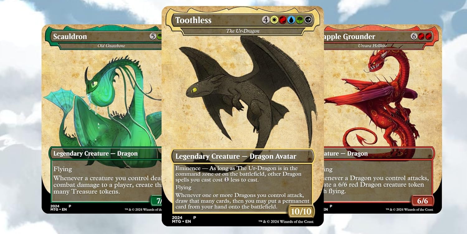 How to Lean Your Own Dragon Commander Deck | Dragon Card | Fan Made EDH Proxy • 100 MTG Cards Premium Set (Card Plus Leather Case)