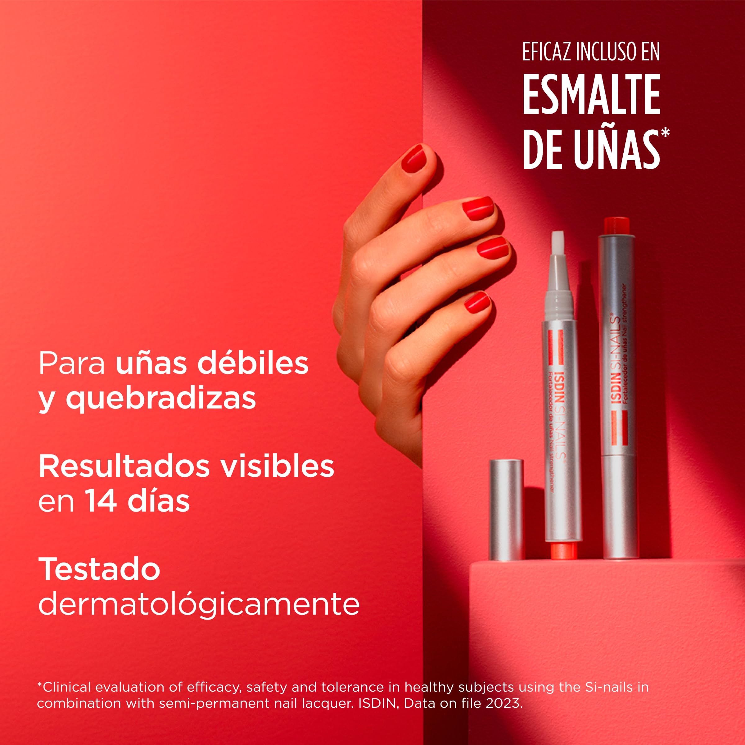 ISDIN SI- NAILS- 2.5 ml | Fortalecedor de uñas | Resultados visibles en 14 días