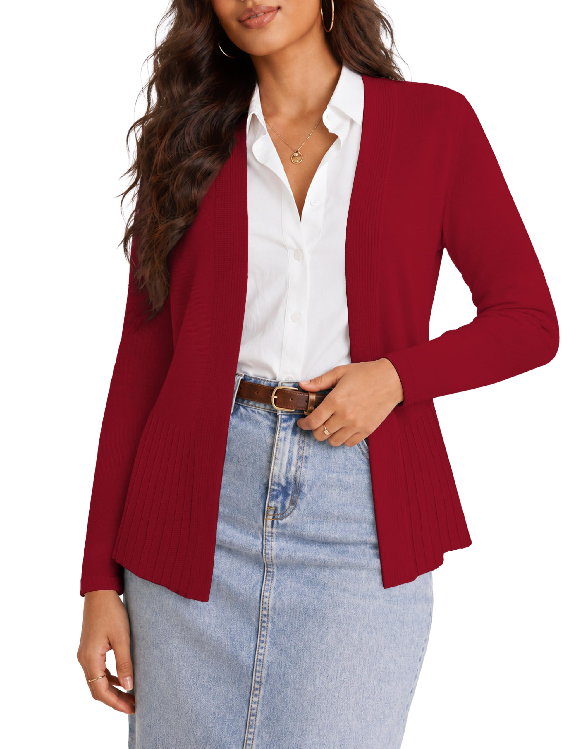 Lightweight Cardigan Sweaters for Women Office Business Casual