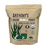 Anthony\'s Organic Chlorella Powder, 8 oz, Non GMO, Gluten Free, Broken Cell Wall