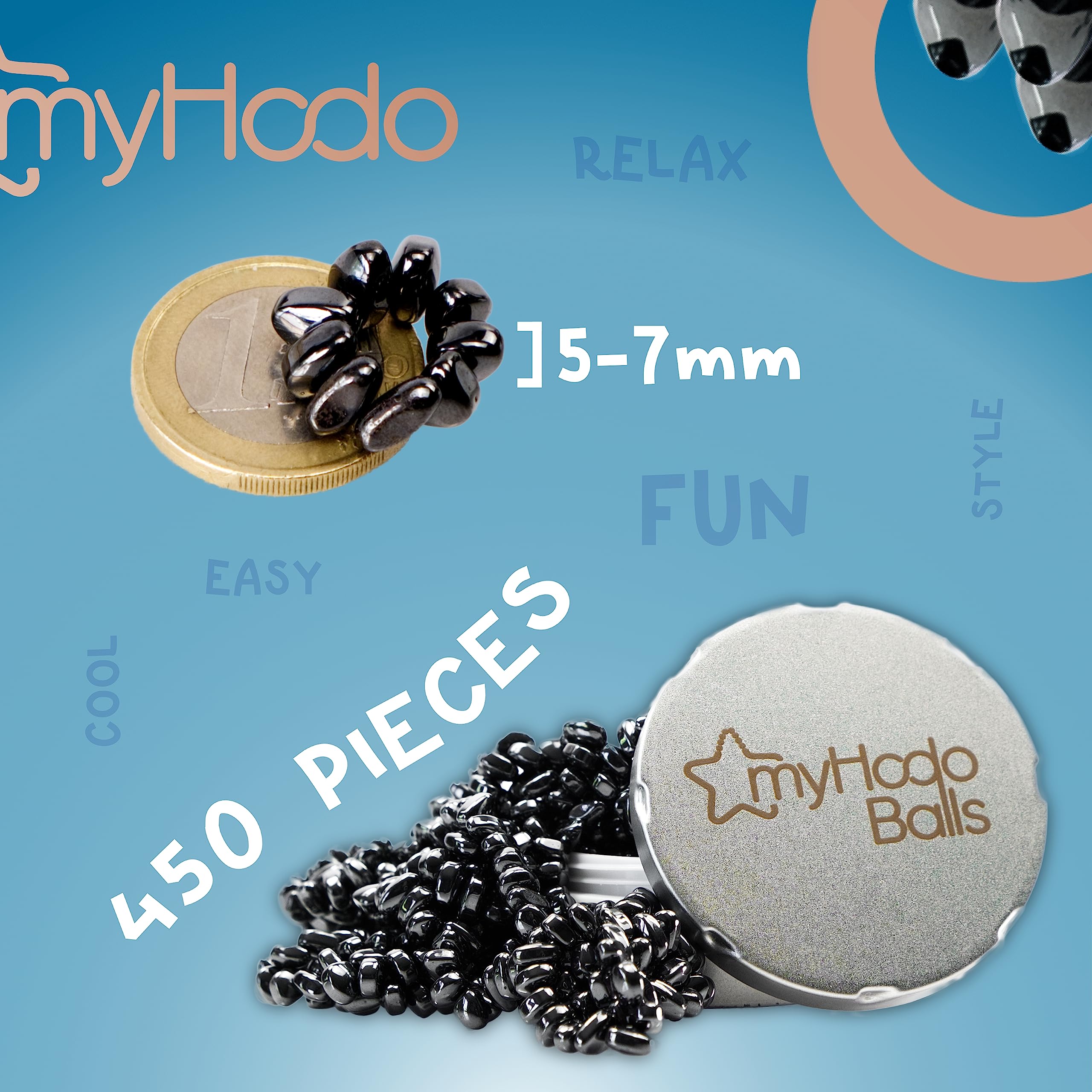 myHodo Crack Magnets, Sensory Fidget Toy (Gentle Magnetic Force) for Adults & Kids, ASMR Trigger, Sensory Play, Stress Relief - Image 3
