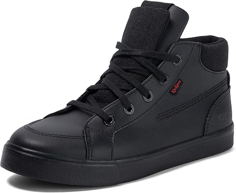 Kickers boys Tovni Hi Double Tongue School Uniform Shoe