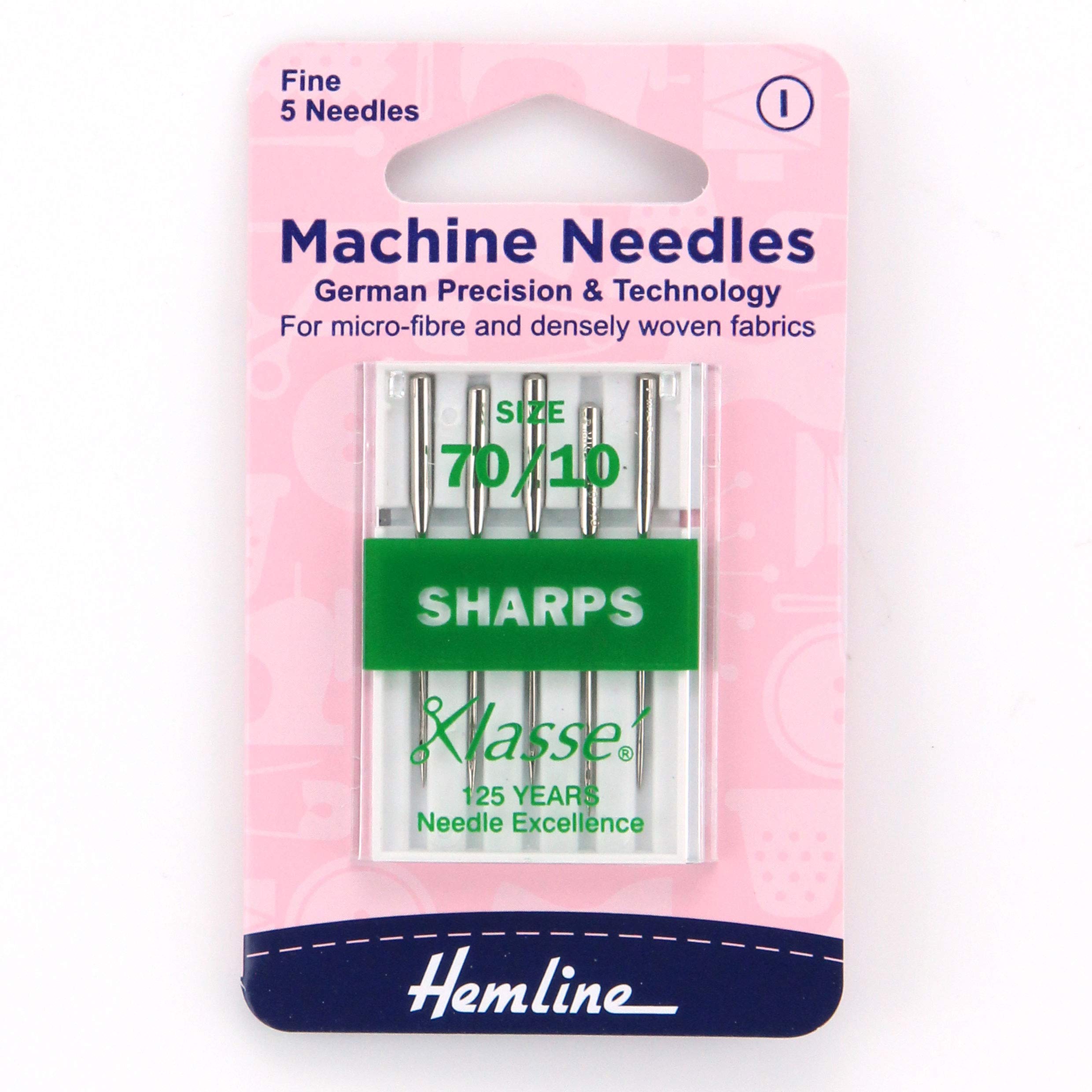 Machine Needles Sharp Micro Fine H105.70