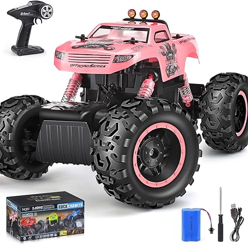 Miniatura 1 de NQD Camión de control remoto de radio 112 4wd todoterreno Rock Crawlers auto de escalada todo terreno para niñas y niños Big Monster Truck