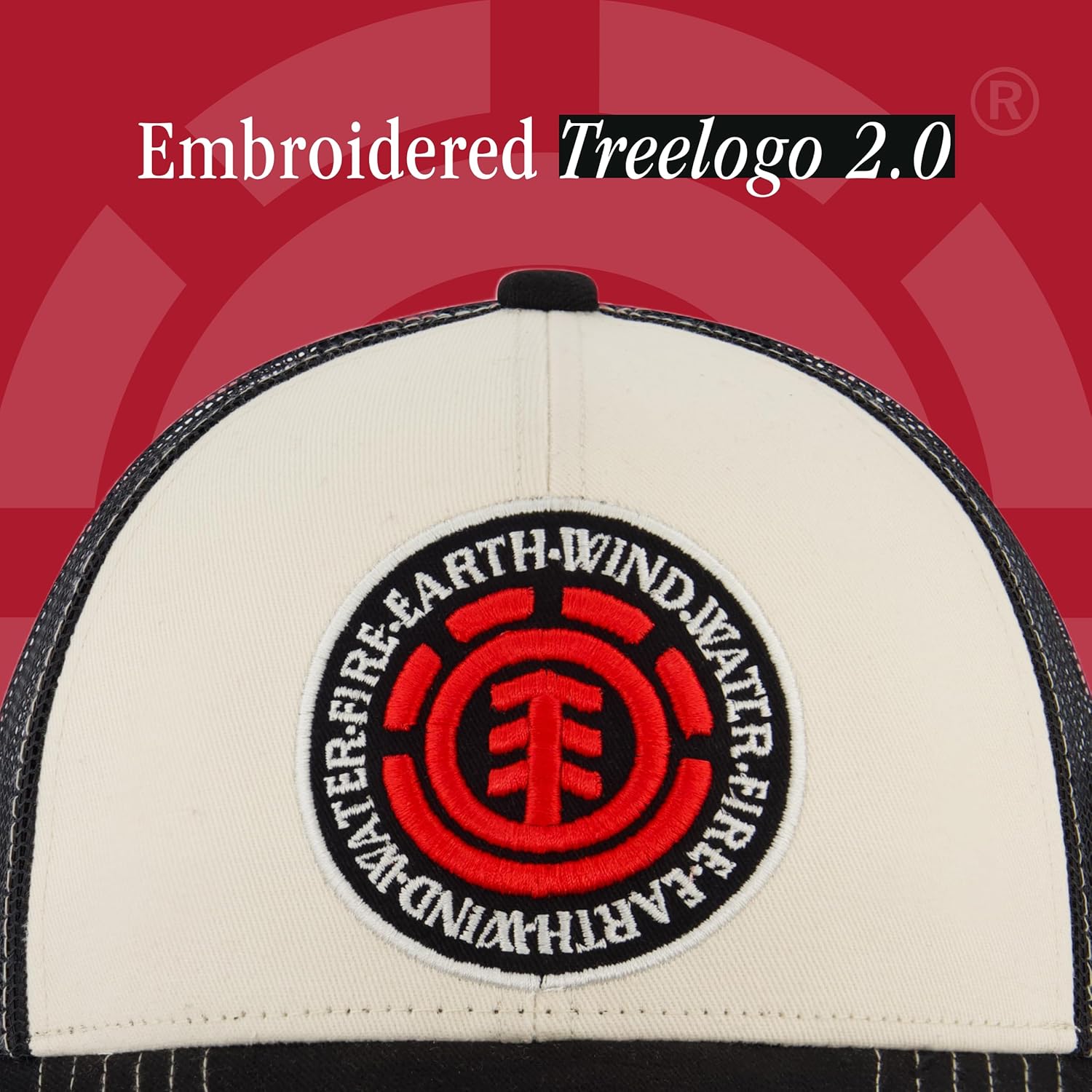 Element Unisex-Adult Trucker Hat, Adult Baseball Cap with Curved Brim - Image 3