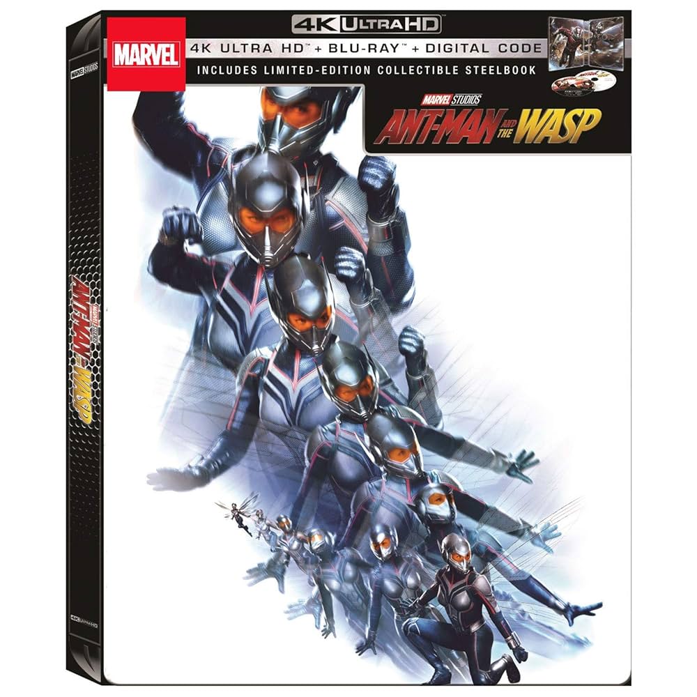 Ant-Man and the Wasp 4K Limited Edition SteelBook (4K+Blu