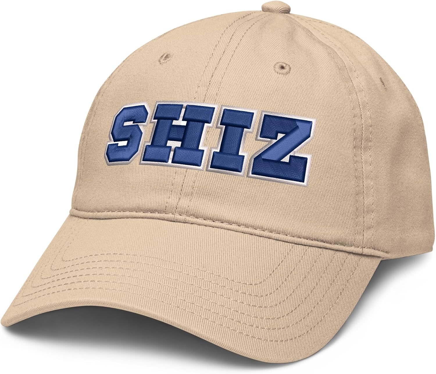 Wicked Shiz Colligate Adjustable Puff Embroidered Baseball Hat