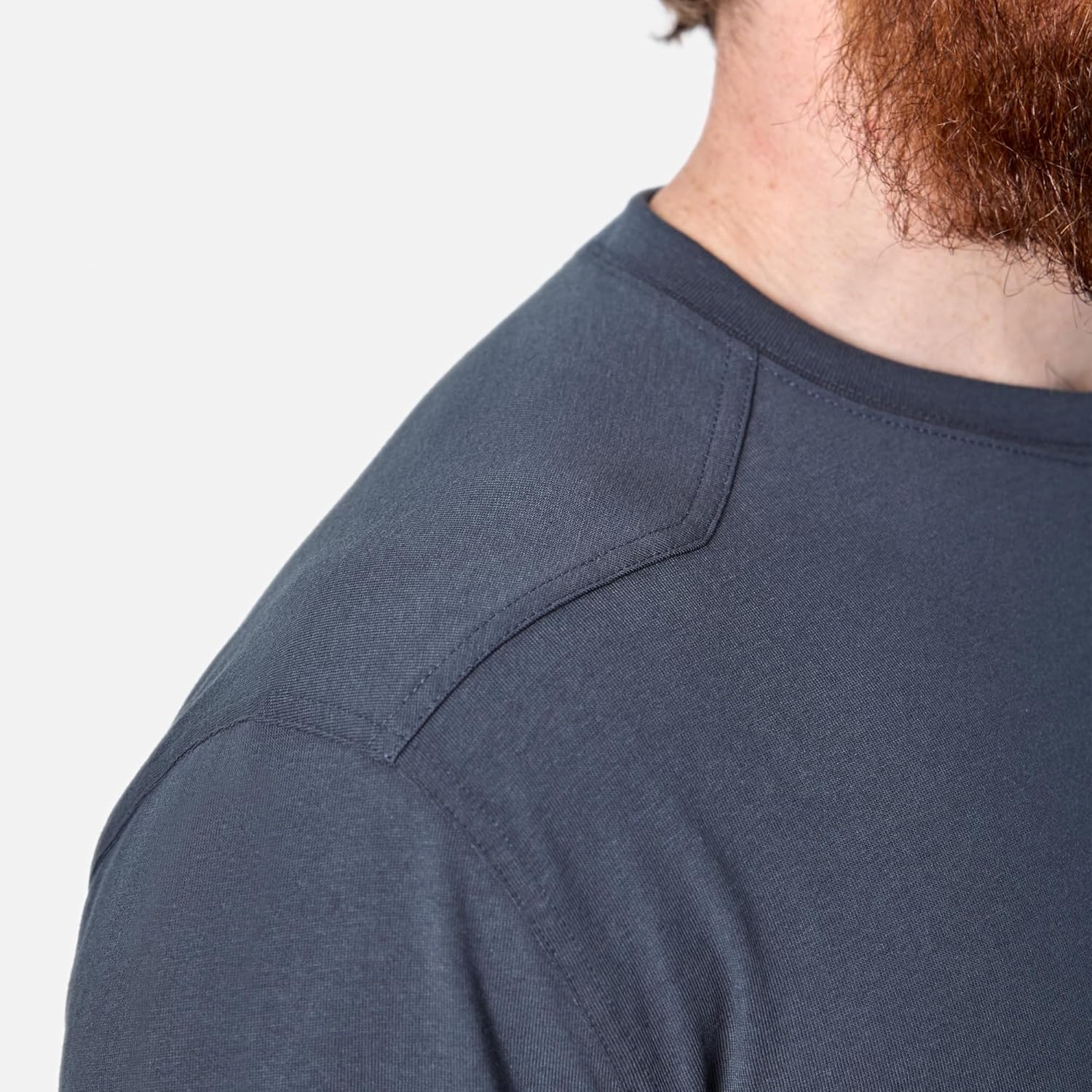 BRUNT Long-Sleeve Pocket T-Shirt - Comfortable Mid-Weight Build - Drop Shoulder Seam - Utility Pocket - Image 2