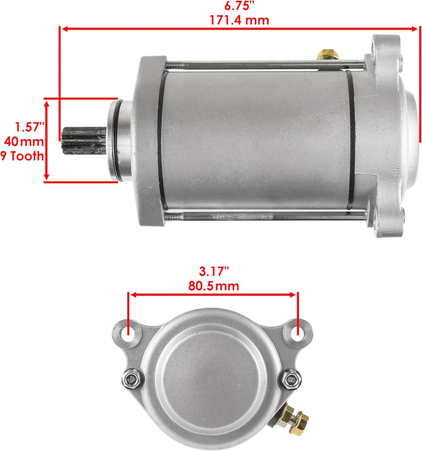 Caltric Starter & Relay Solenoid Compatible With Suzuki Vl1500 Vl1500B Intruder 1500 1998-2004