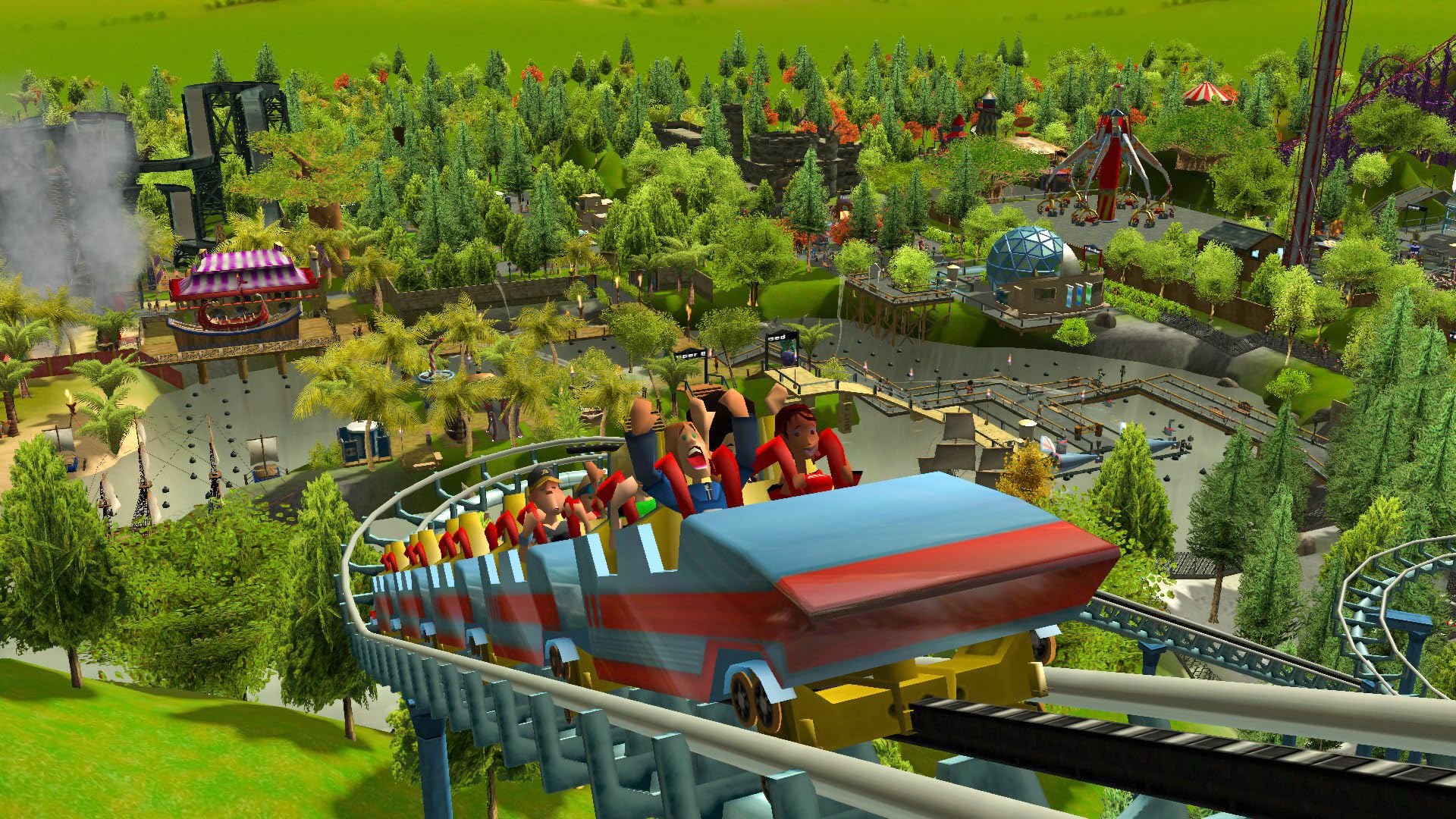 RollerCoaster Tycoon 3 - Complete Edition - Nintendo Switch - Very Good - Used Game - Image 6