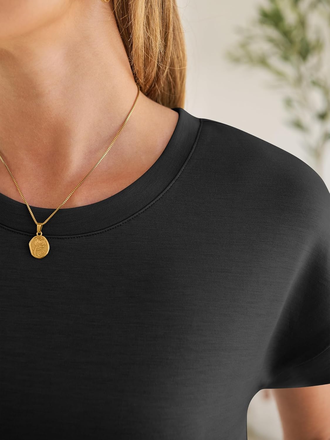 ANRABESS Womens Summer Maxi Dress 2026 Casual Short Sleeve Loose Split Wrinkle-Free Beach Vacation Long Sundress with Pockets - Image 5