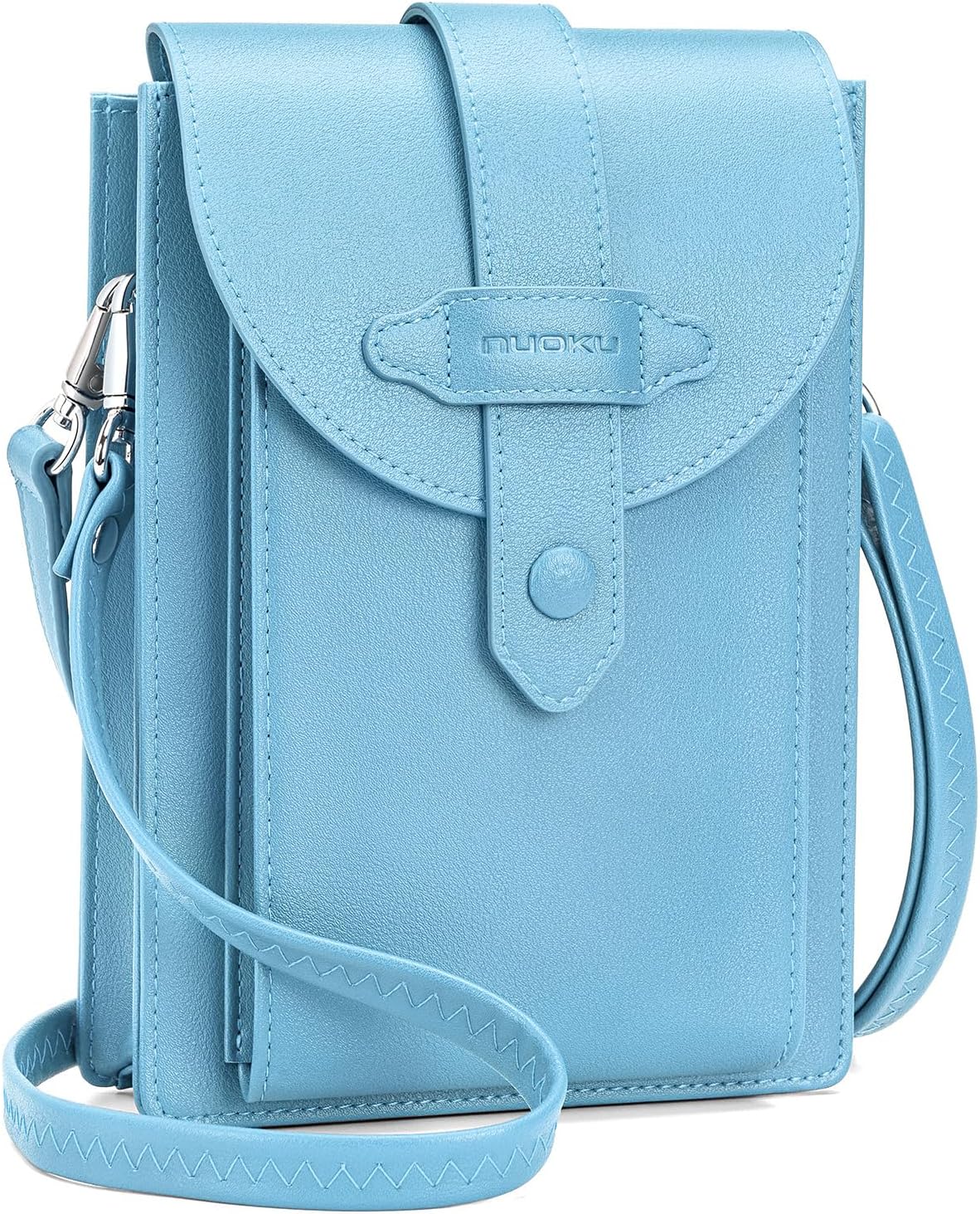 nuoku Small Crossbody Bags for Women with Elastic band Mini Cellphone Purse Designer Phone Bag with Sponge