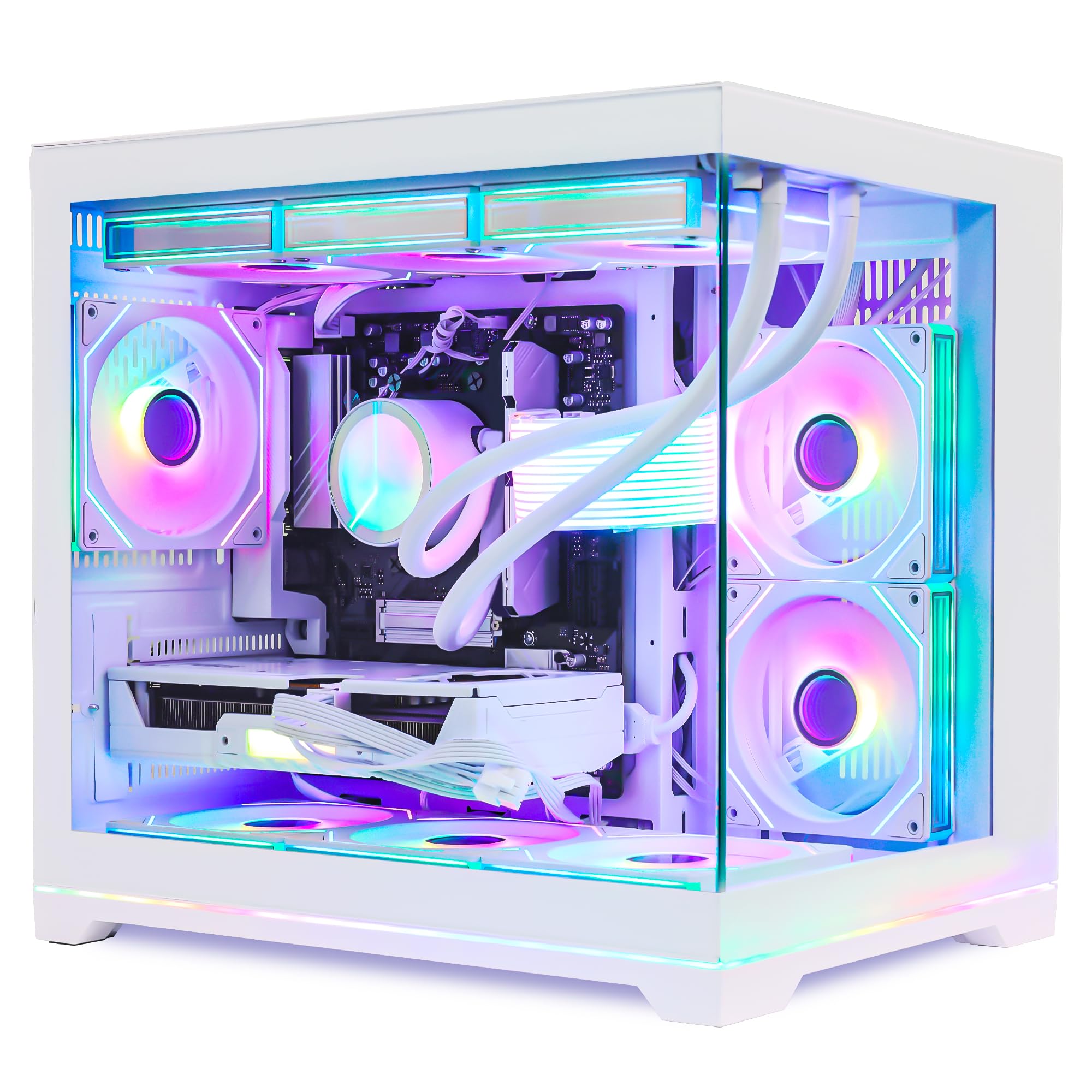 Amazon.com: Ocean Park White Gaming PC Gamer Win 11 Desktop