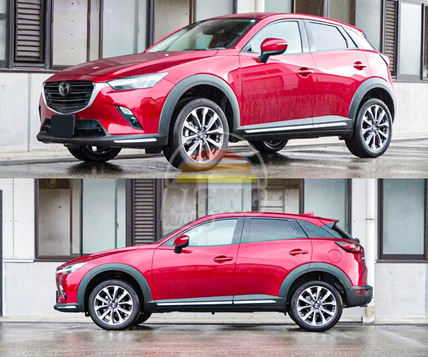 RisingTuning +1.2″ Lift Kit Compatible with Mazda CX-3 DK 2014 - Present, Clearance Increase Spacers Set