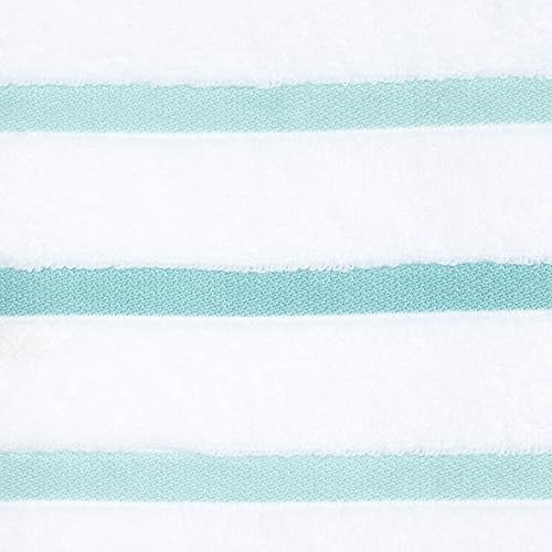 Miniatura 8 de Comfort Spaces Juego de toallas de baño de algodón de 8 piezas a rayas, ultra suave, calidad de hotel, secado rápido, absorbentes, toallas de baño,
