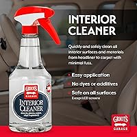 Vista 2 de Griot's Garage - Aerosol limpiador de interiores para asientos de automóvil, alfombras, tapicería de tela, tapete de suelo, vinilo, tablero, ideal