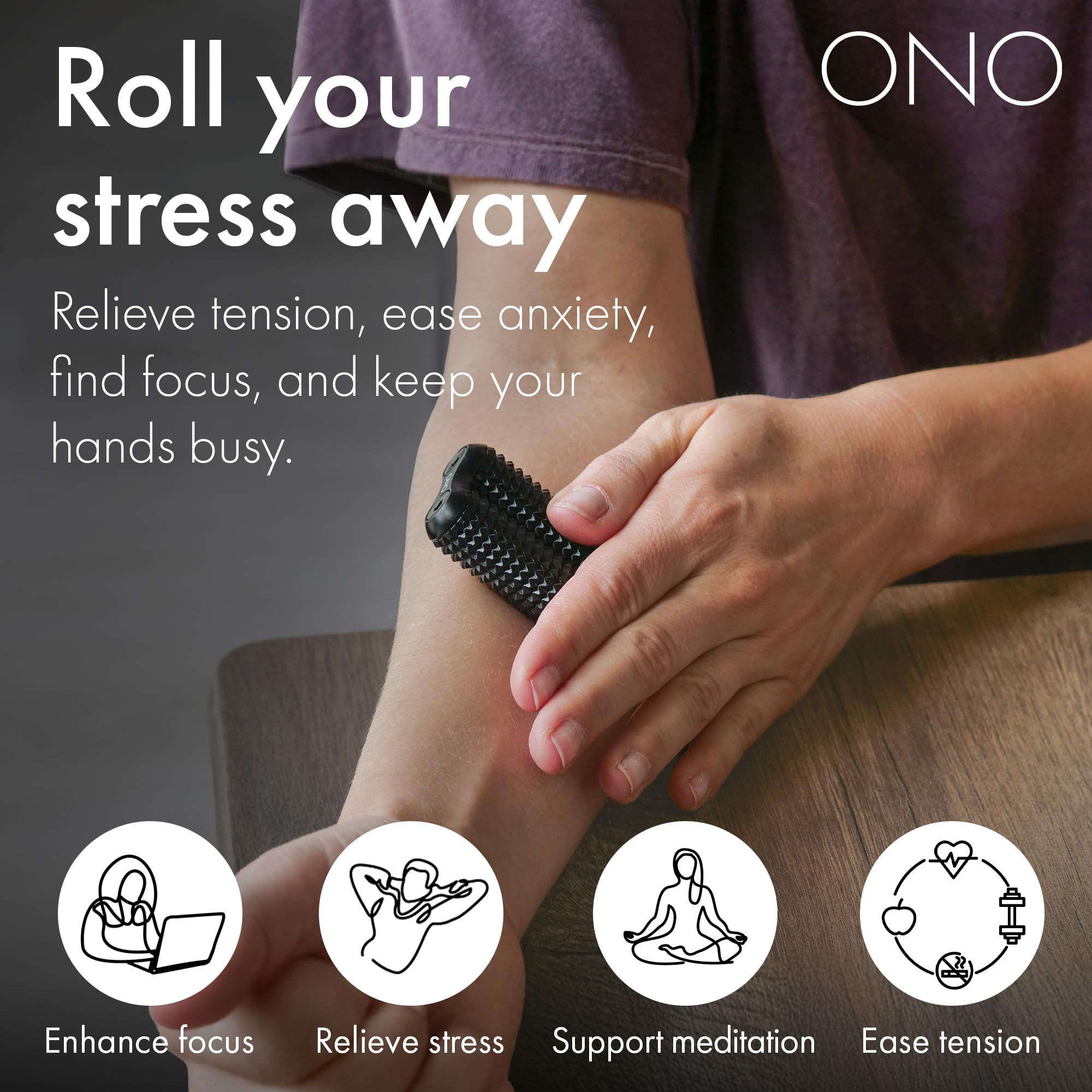 Amazon.co.jp: ONO Roller - ハンドヘルドフィジェットトイ 大人用