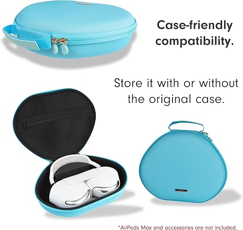 Miniatura 23 de Sonix Funda protectora para auriculares Apple AirPods Max | Estuche de transporte de viaje, bolsa de almacenamiento portátil, compatible con el modo
