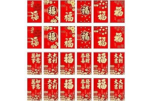 Cieovo Lucky Year of the Rabbit Red Envelopes
