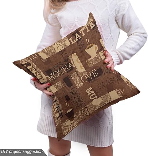 Vista 396 de Ambesonne Tela beige de The Yard, ilustración contemporánea de animales marinos en estilo retro, arte de caballito de mar de cangrejo de pulpo, tela