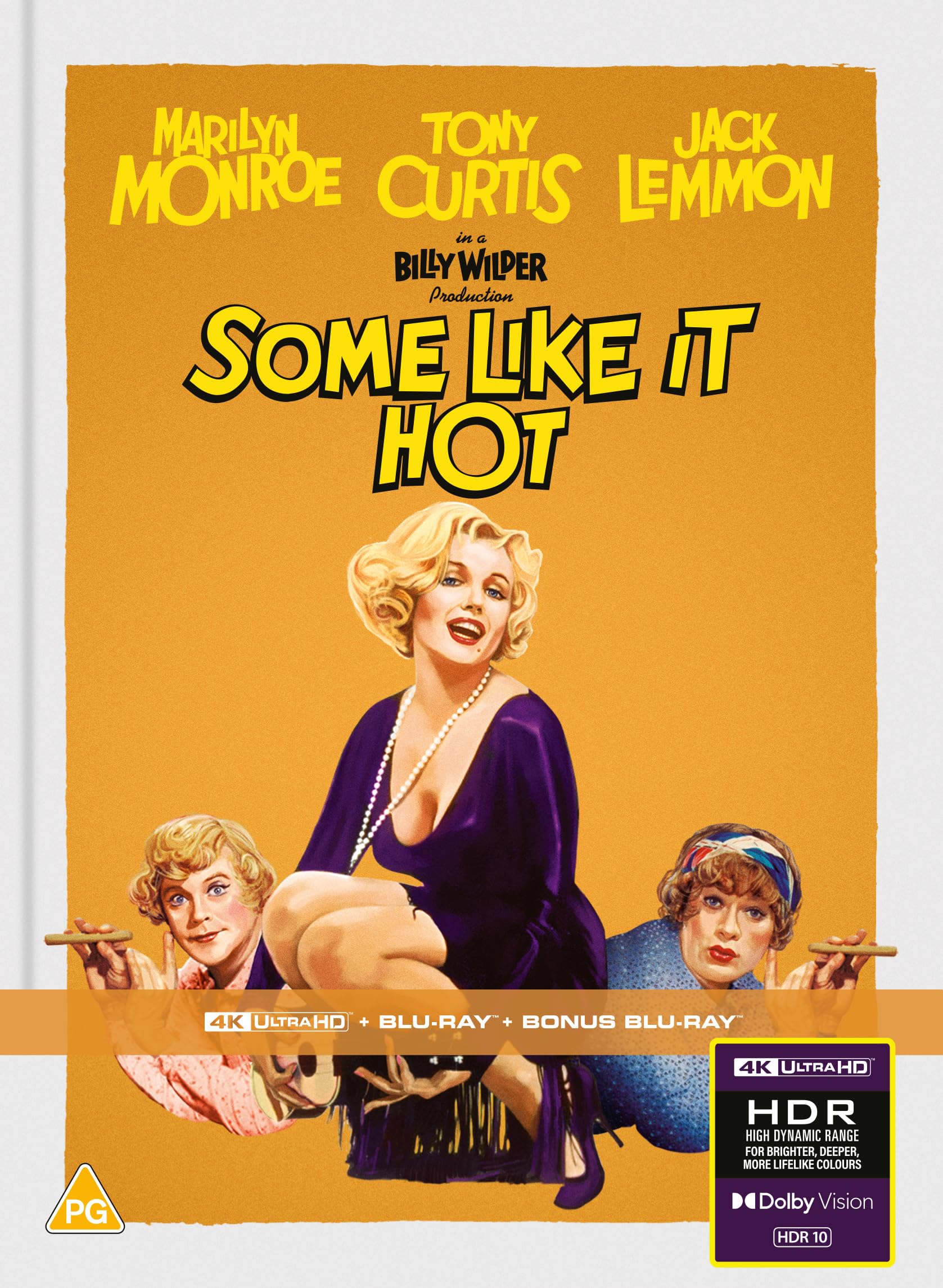 Some Like It Hot [4K UHD & Blu-Ray] Mediabook [Region B]