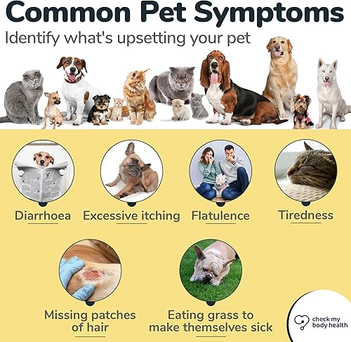 Miniatura 2 de Prueba de sensibilidad e intolerancia para mascotas para gatos o perros, fácil de usar en casa prueba de sensibilidad para gatos y perros, 460