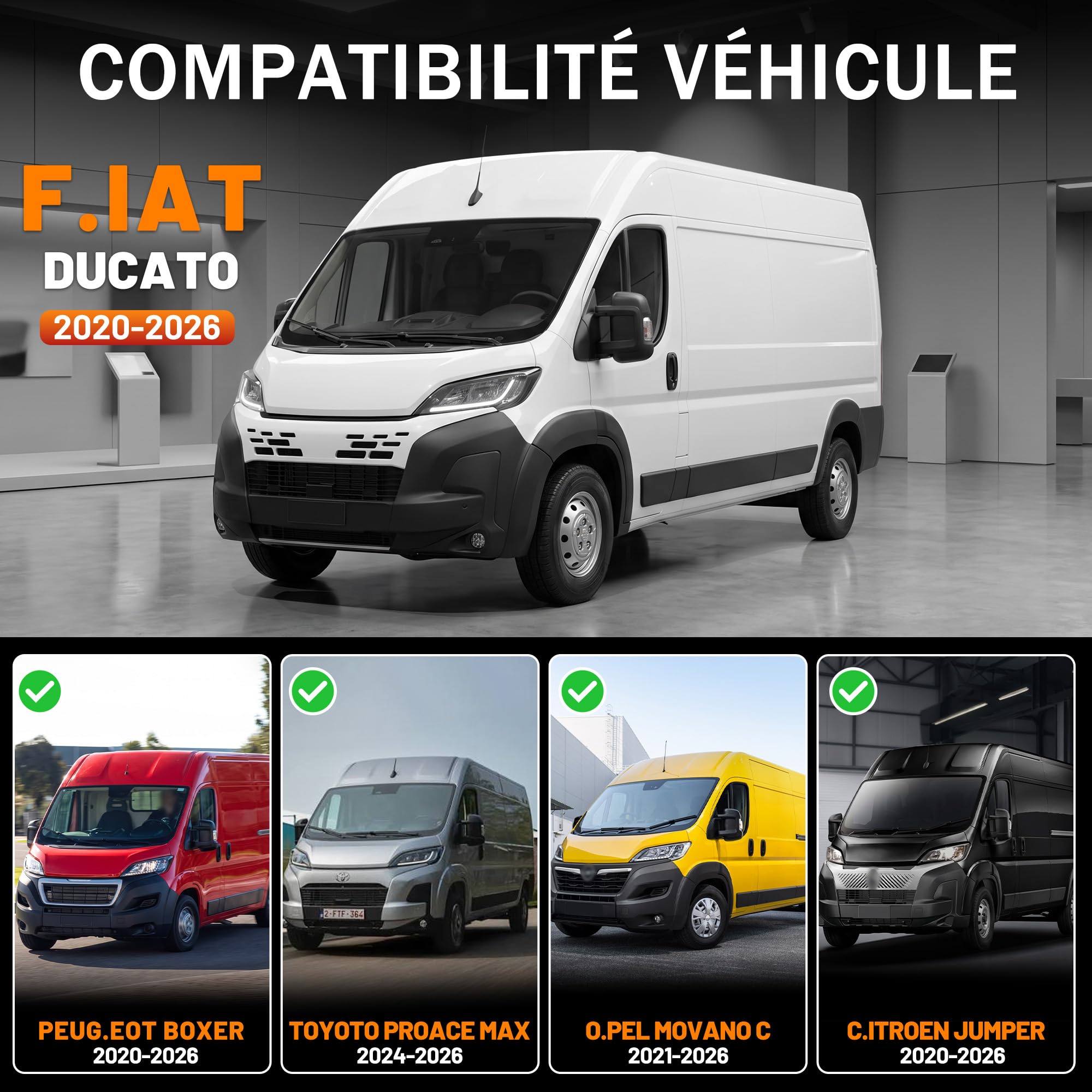 Désactivateur Start & Stop pour F.iat Ducato 250/290 Boxer Jumper III 20-26
