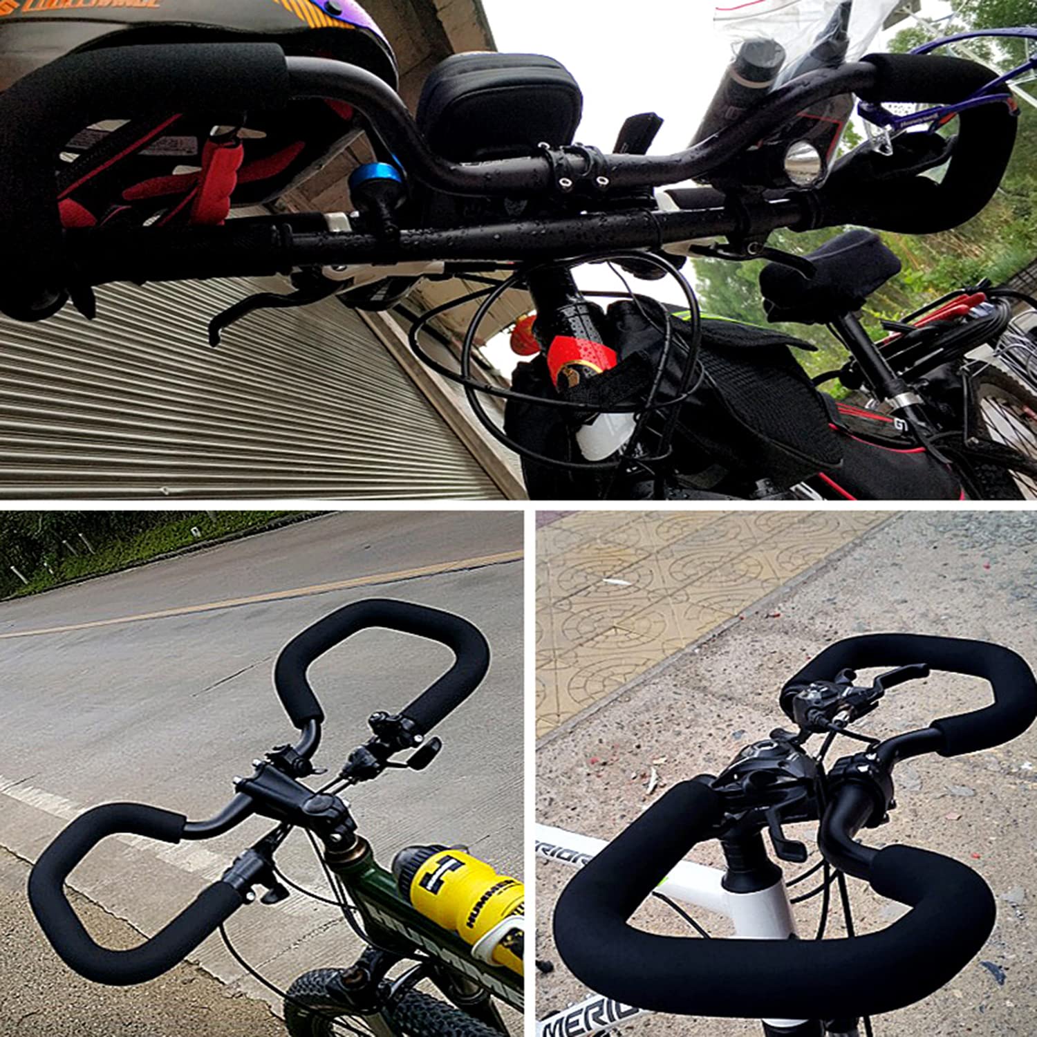 Fahrradlenker Schmetterling 580mm - Aluminium 6061 Für Trekking Und Touring 25,4/31,8mm