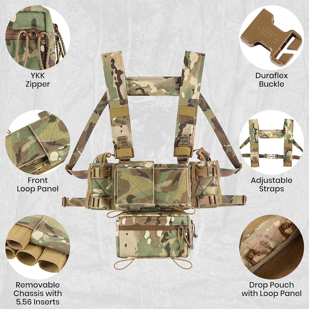 ONETIGRIS マルチカム タクティカルベスト OneTigris マルチカムタクティカルベスト OneTigris Multicam Tactical