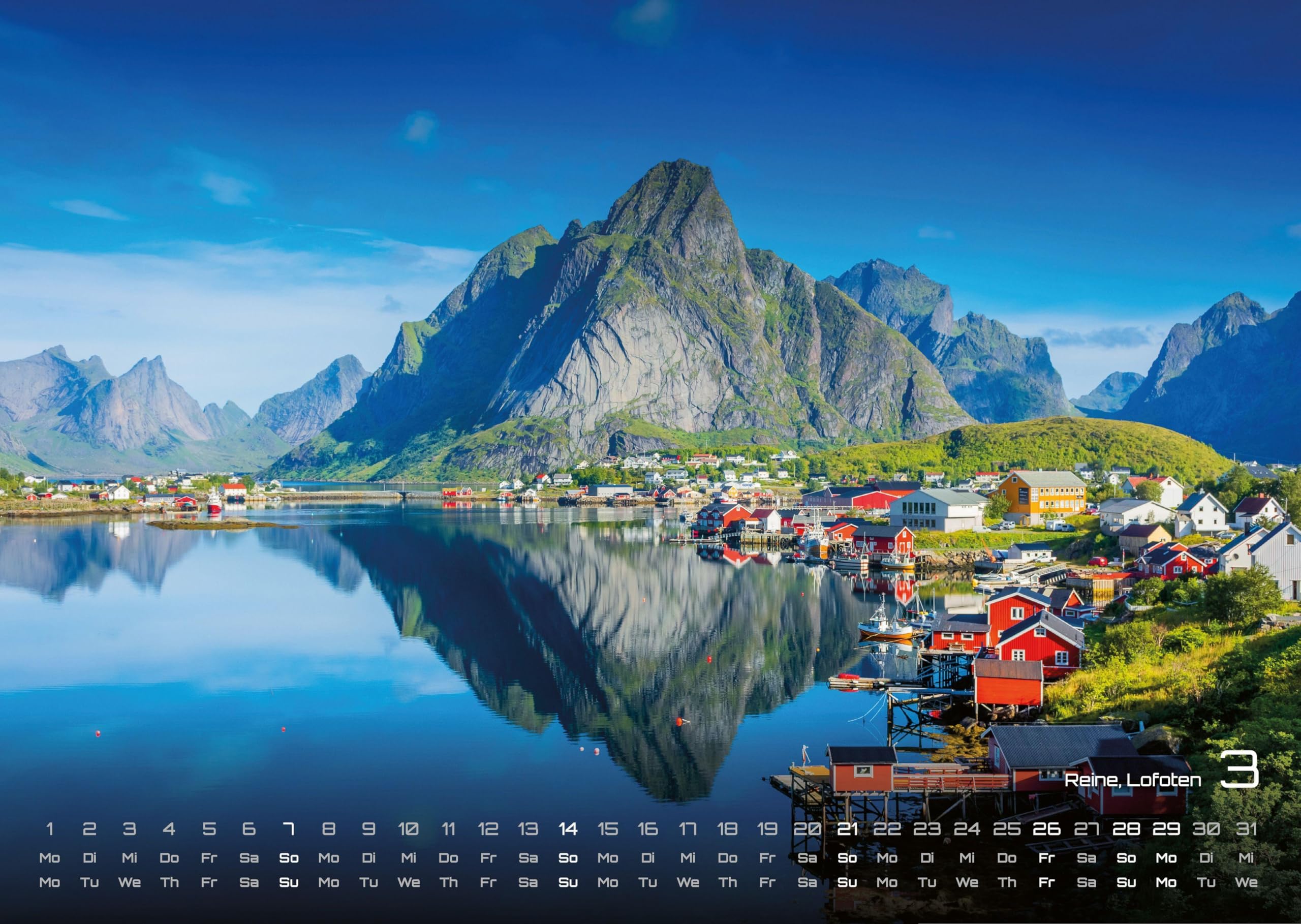 Norwegen – Im Land der Fjorde - 2027 - Kalender DIN A3: Der Wandkalender mit den schönsten Norwegen-Motiven für das Jahr 2027 im Format DIN A3 (ca. 42 x 30 cm)!