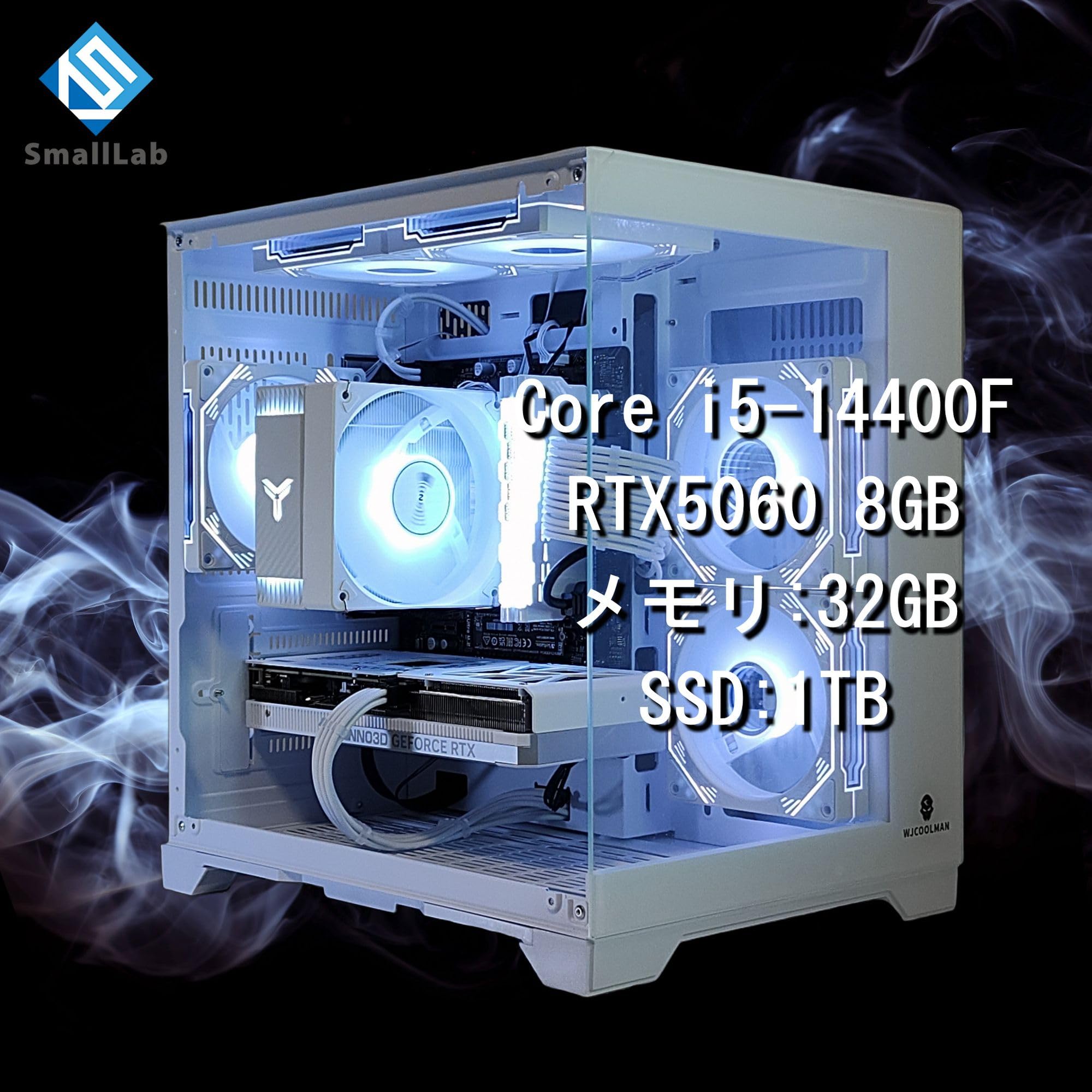 Amazon.co.jp: スモールラボ Intel Core i5-14400F ／ RTX5060 8GB