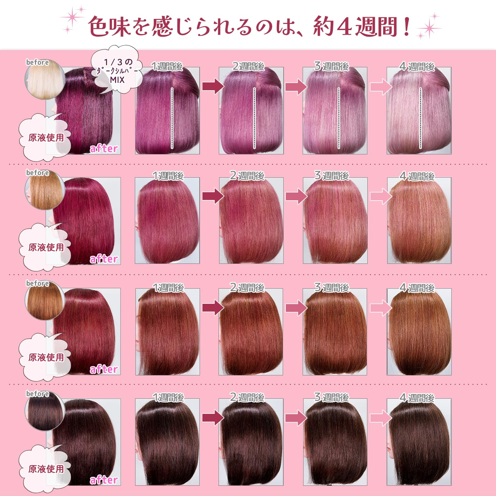 3個★エンシェールズ  ヘアカラー　カラーバター　200g  チェリーピンク Amazon | エンシェールズ カラーバター 200g | チェリーピンク | エン