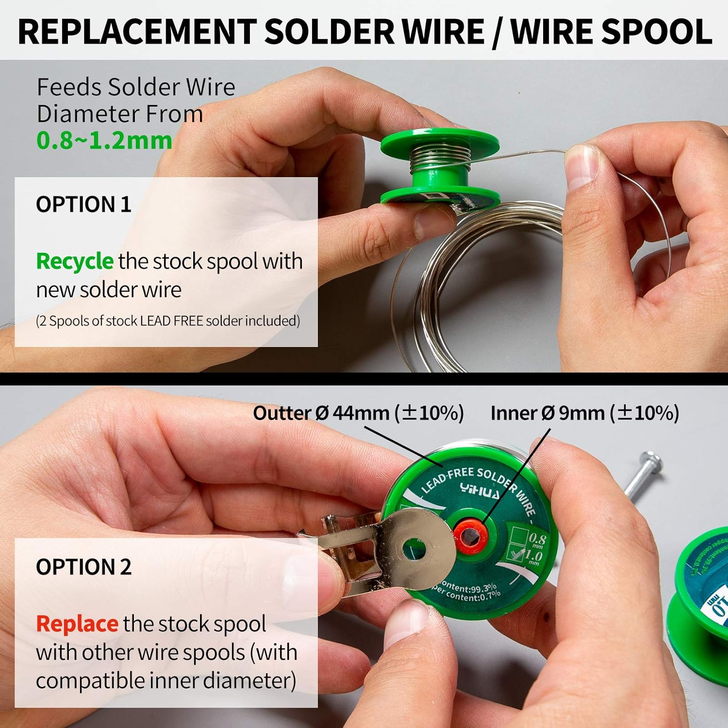 Hоttеѕt Sаlеѕ YIHUA 929D-II Motorized Automatic Feed Soldering Gun with Digital Numerical Temp Display, Variable Precise Temp (194 - 896°F), °C/°F Conversion, Sleep Mode for Wire splicing, Wire-to-switch, and more Rеvіеw YIHUA 929D-II Motorized Automatic Feed Soldering Gun with Digital Numerical Temp Display, Variable Precise Temp (194 - 896°F), °C/°F Conversion, Sleep Mode for Wire splicing, Wire-to-switch, and more