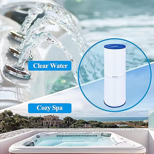 Miniatura 7 de Filtro de spa de 50 pies cuadrados compatible con C-4950, PRB50-IN, FC-2390, Guardian 413-212-02, filtro serie J200, 03FIL1600,373045, repuestos de