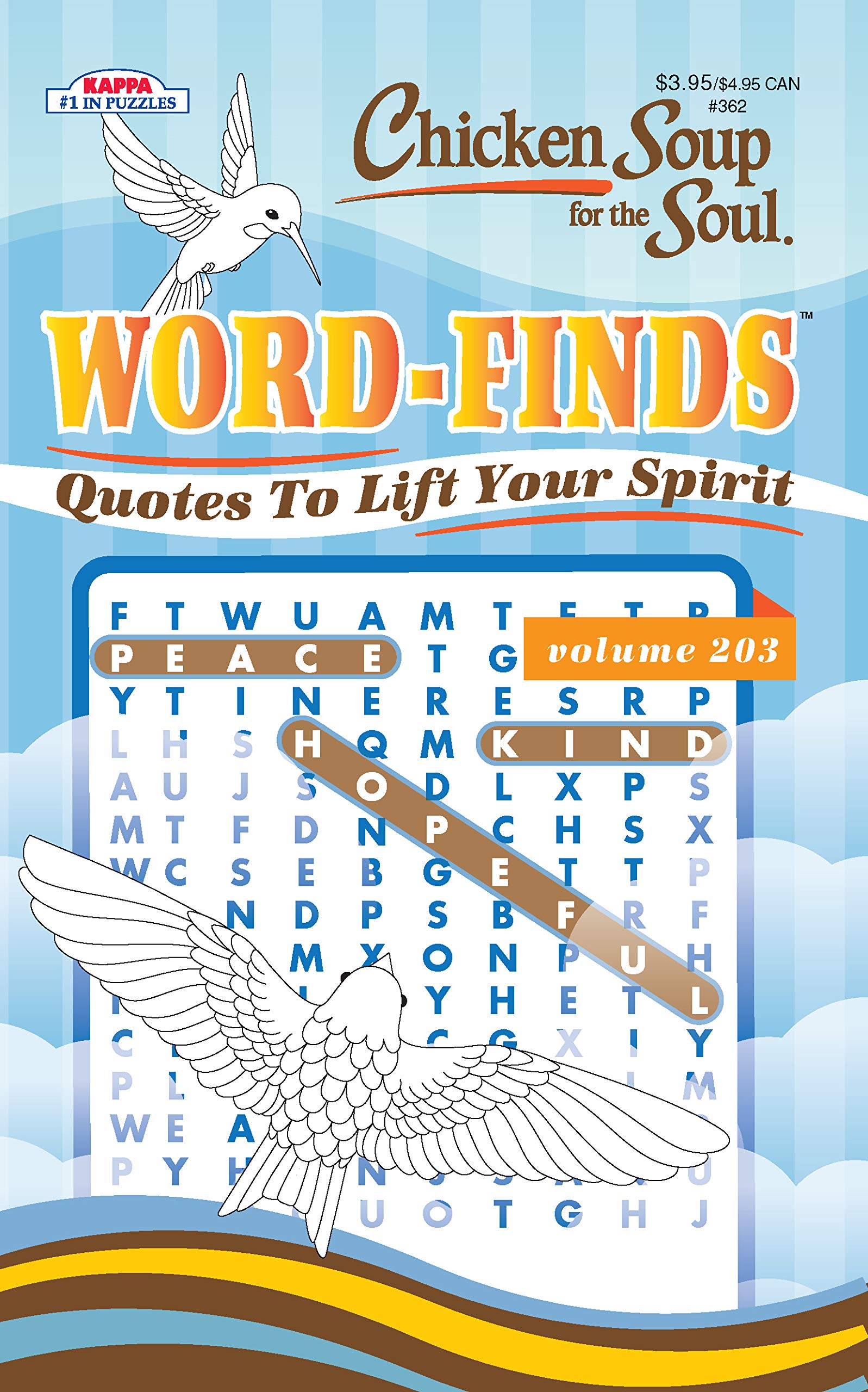 Chicken Soup for the Soul Word Find Puzzle Book-Word Search Volume 203 Perfect Paperback – November 1, 2018