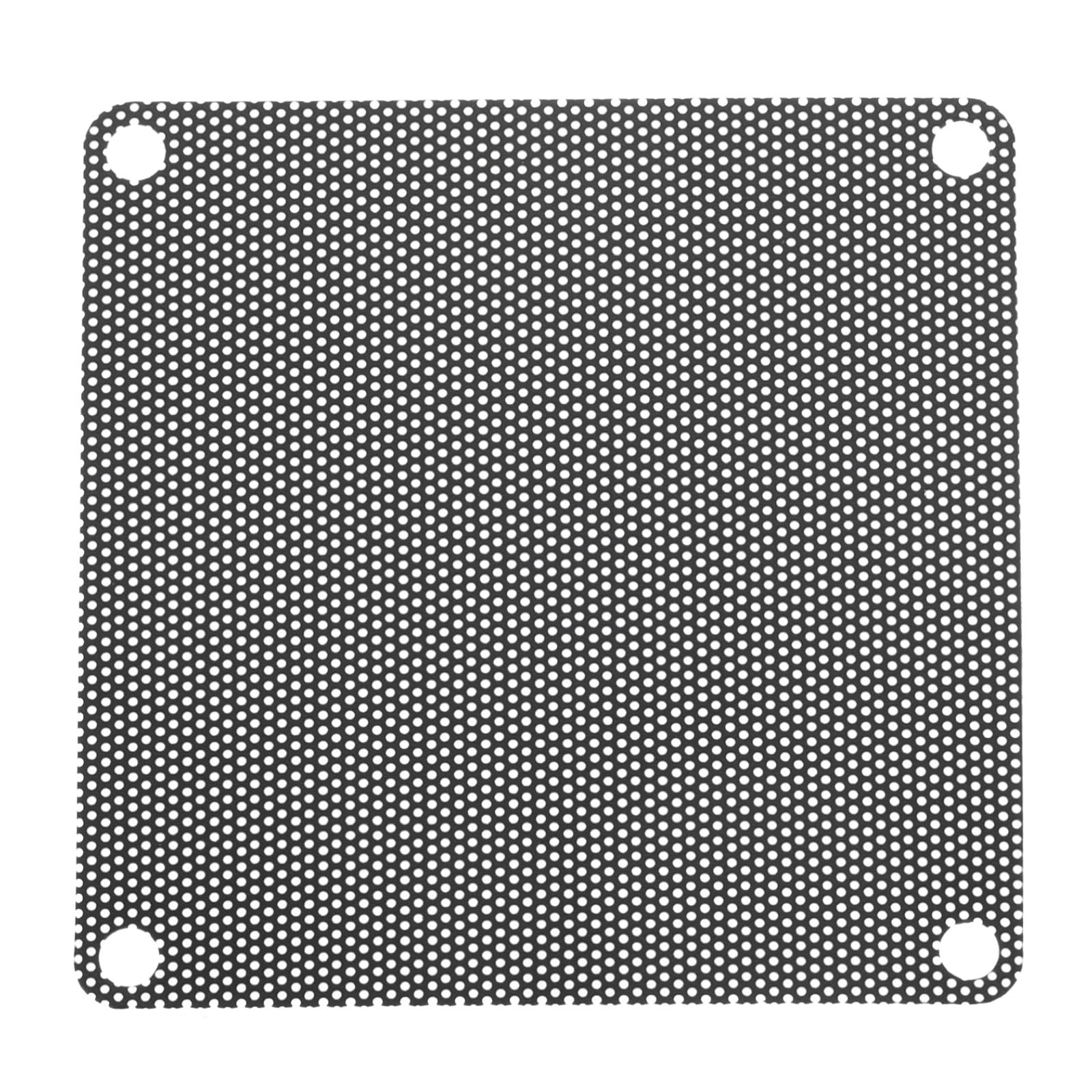 QUARKZMAN 10 sztuk PC filtr przeciwpyłowy, 80 mm x 80 mm PCW, obudowa komputera, chłodnica, ochrona przed kurzem, kratka wentylatora do obudowy komputera, głośników, kolor czarny