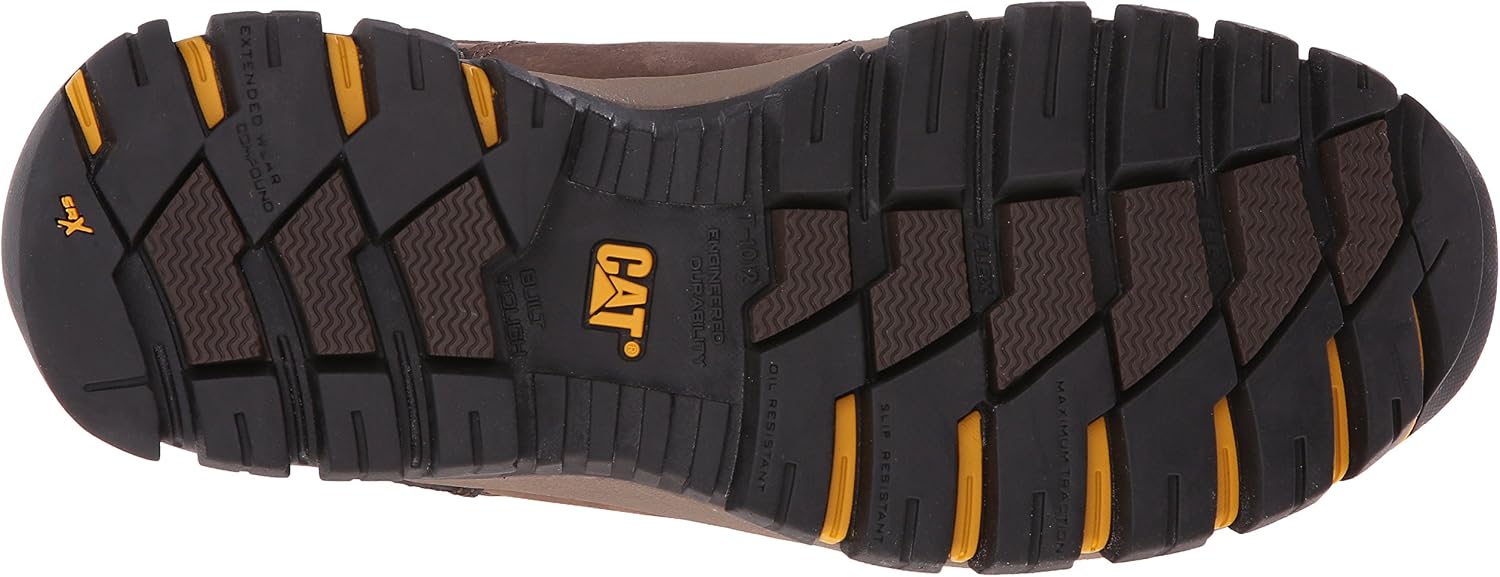 Featured Product Cat Footwear Men's Navigator Mid Work 6 Inch Waterproof Soft Toe WP-M, Clay, 7.5 Wide