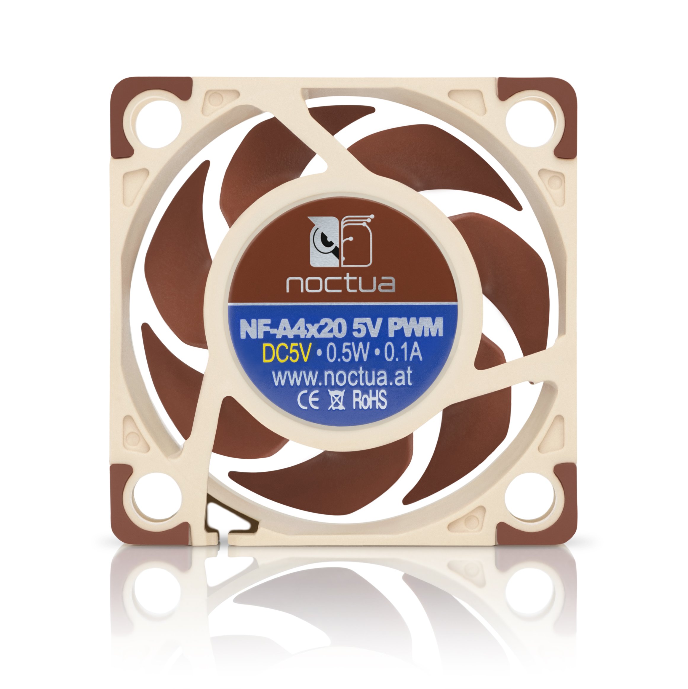 Noctua NF-A4x20 5V PWM PC Case Fan 40 x 40 x 20 mm Brown