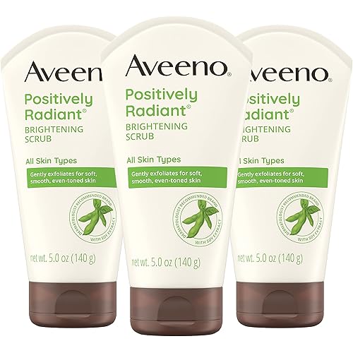 Aveeno Daily Moisturizing Facial Cleanser with Soothing Non-GMO Oat, Hydrating Face Washfor Soft & Supple Skin, Free of Parabens, Sulfates, Fragrance, Dyes & Soaps, 5 fl. oz, Pack of 3
